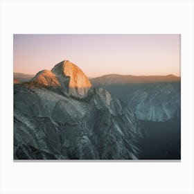 Rugged Wilderness Sunset Canvas Print