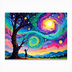 Starry Sky 2 Canvas Print