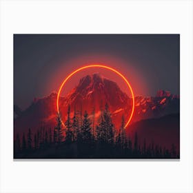 Ring Of Fire Canvas Print