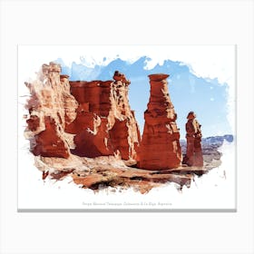 Parque Nacional Talampaya, Catamarca & La Rioja, Argentina Canvas Print