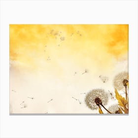 Dandelion 13 Canvas Print