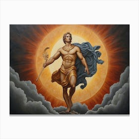 Apollo, God Of Sun 7 Canvas Print
