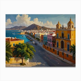 Cartagena City 3 Canvas Print