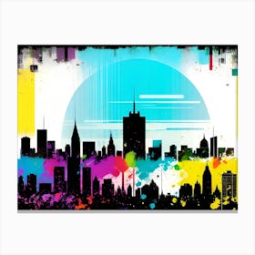 New York City Skyline 83 Canvas Print