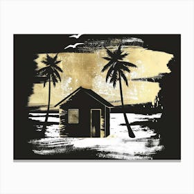 House On The Beach 9 Canvas Print