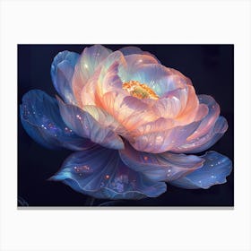 Peony Flower 3 Canvas Print