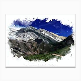 Parque Provincial Aconcagua, Mendoza & The Central Andes, Argentina Canvas Print