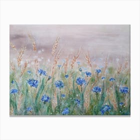 Cornflowers Canvas Print