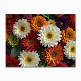 Gerbera Daisies 1 Canvas Print