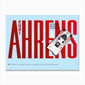 Kurt Ahrens 917 Tribute Canvas Print