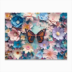 Big Butterfly Art (1) Canvas Print