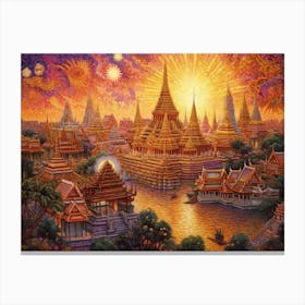 Bangkok, Thailand 2 Canvas Print