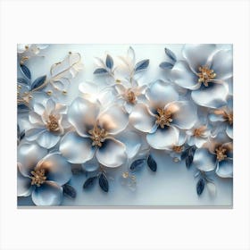 Flowers Wall Art Canvas Print