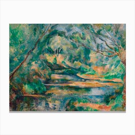The Brook, Paul Cézanne Canvas Print