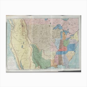 Illustrations Of The Manners, Customs, And Condition Of The North American Indians Canvas Print