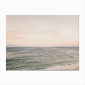 California Beach Sunset Canvas Print
