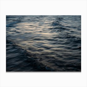 The Uniqueness of Waves XL Canvas Print