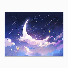 Lunar Lullabies Canvas Print