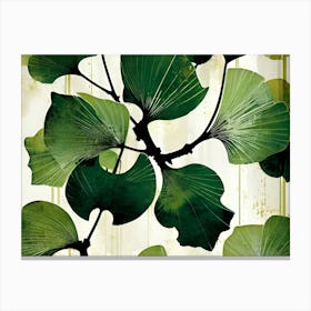 Ginkgo Leaves 48 Canvas Print