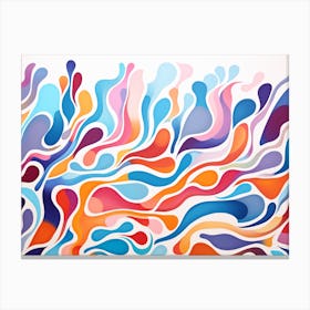 Abstract Background Canvas Print