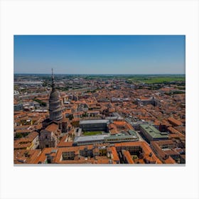 View of the Italian old town Canvas Print