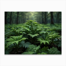 fern leaf 4 Canvas Print