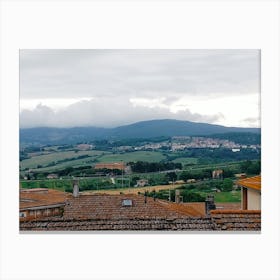 View From The Roof Canvas Print