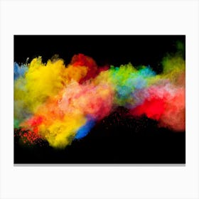 Dust Flare Canvas Print