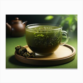 Japanese Macha Tea Canvas Print