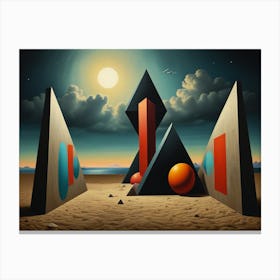 'The Moon' 1 Canvas Print