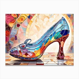 Guess Who's Shoe? Canvas Print