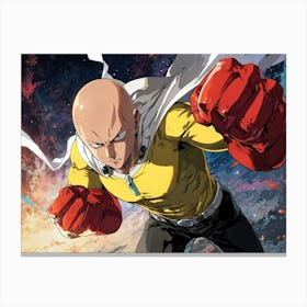 One Punch Man 9 Canvas Print