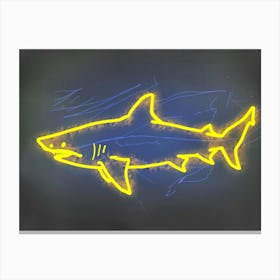 Neon Pelagic Thresher 2 Canvas Print