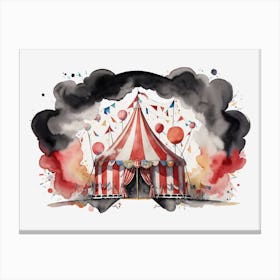 Circus Tent Canvas Print