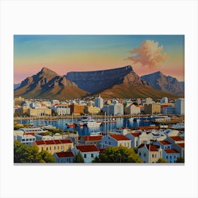 Table Mountain Art 1 Canvas Print