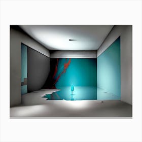 Blue Room Canvas Print