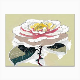 Camellia 3 Canvas Print