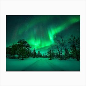 Aurora Borealis Canvas Print