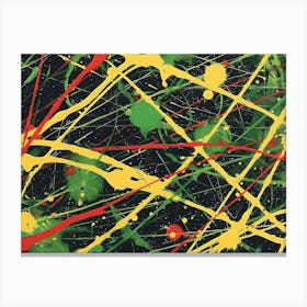 Splatter Painting 11 Canvas Print