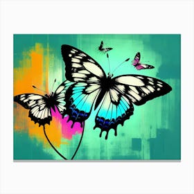 Butterfly Painting 117 Canvas Print