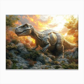 T-Rex 1 Canvas Print