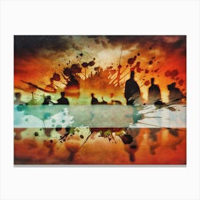 Some Ordinary Explosions Canvas Print