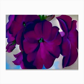 Georgia OKeeffe - Petunias Canvas Print