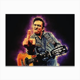 Spirit Johnny Cash Fucking Canvas Print