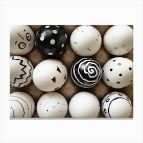 Easter Eggs 450 Canvas Print