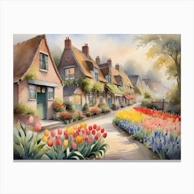 Dutch Village Canvas Print