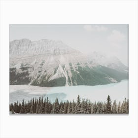 Canadian Lake Canvas Print