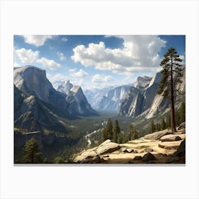 Yosemite Valley Canvas Print