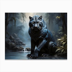 Black Panther 1 Canvas Print