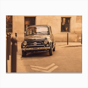 Paris Fiat 600 Canvas Print